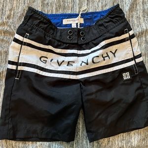 Authentic Givenchy boy swimming trunks